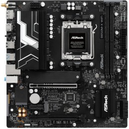 ASRock B850M-X WiFi R2.0 / AMD B850 / AM5 / 2x DDR5 DIMM / 2x M.2 / HDMI / DP / USB-C / WiFi / mATX
