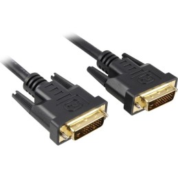 PremiumCord DVI-D propojovací kabel/ dual-link/ DVI(24+1)/ MM/ 2m/ černý