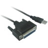 PremiumCord USB 2.0 to DB25F Parallel Port Converter