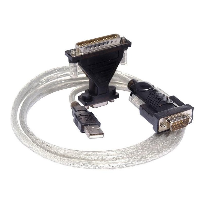 PremiumCord Konvertor USB 2.0 - serial RS232 kabel