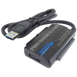 PremiumCord USB 3.0 - SATA + IDE adaptér s kabelem