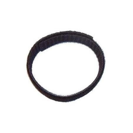 Solarix oboustranný suchý zip, černý, šířka 10mm, balení 25m