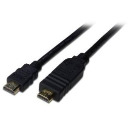 PremiumCord HDMI High Speed + Ethernet kabel se zesilovačem/ AWG26/ 3x stínění/ M/M/ zlacené konektory/ 15m/ černý