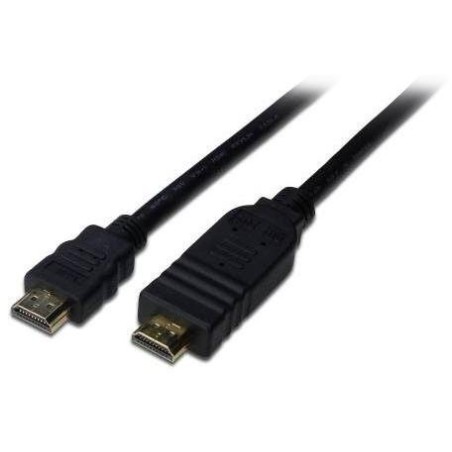 PremiumCord HDMI High Speed + Ethernet kabel se zesilovačem/ AWG24/ 3x stínění/ M/M/ zlacené konektory/ 25m/ černý