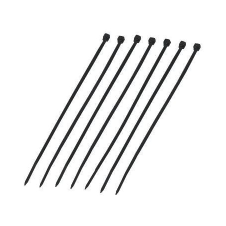 DATACOM Stahovací páska (2.5x165) černá 100ks