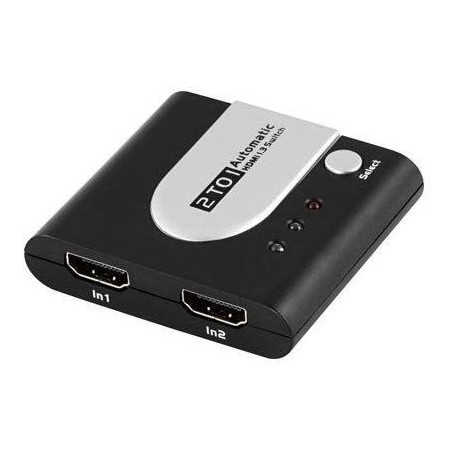 PremiumCord HDMI přepínač/ switch 2:1/ automatický/ podpora 3D/ Full HD