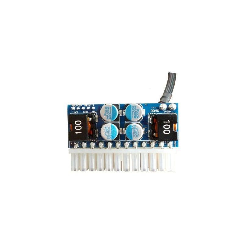 EUROCASE měnič napětí DC/DC (IN 12V/OUT ATX) 90W PICO PSU