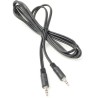 PremiumCord Kabel Jack 3,5 mm M/M 2m/ černý