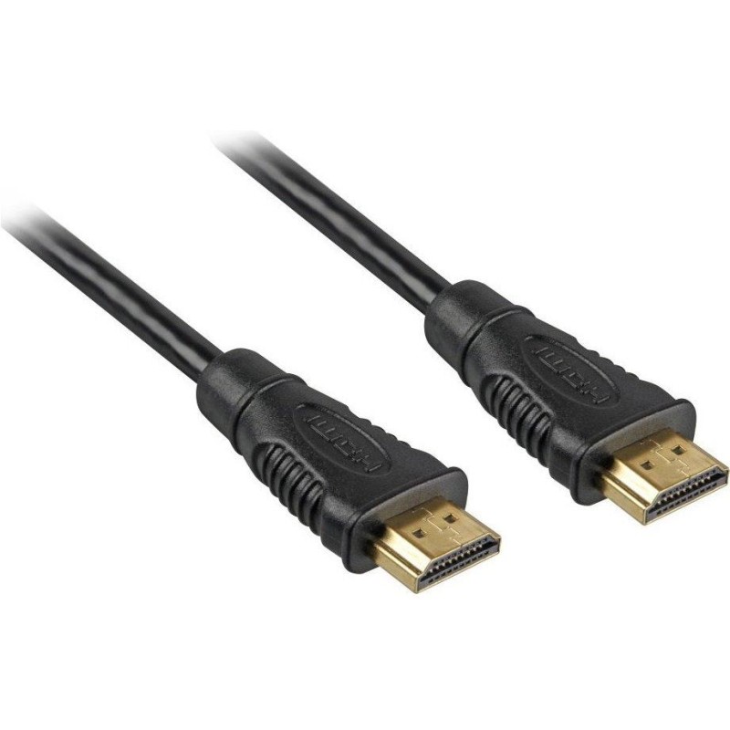 PremiumCord HDMI High Speed + Ethernet kabel/ zlacené konektory/ 10m/ černý