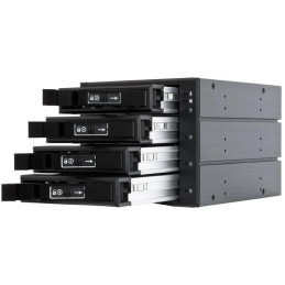 CHIEFTEC backplane do 5,25" na 4x SATA/SAS HDDs/SDDs (3,5" or 2,5")