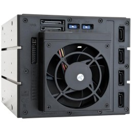 CHIEFTEC backplane do 5,25" na 4x SATA/SAS HDDs/SDDs (3,5" or 2,5")