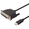 PremiumCord USB 3.1 (type C) to parallel port Canon 25-pin converter / 1.5m / black