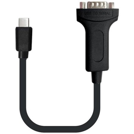 PremiumCord Konvertor USB 3.1 (typ C) na RS232/ 20cm/ černý