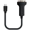 PremiumCord Converter USB 3.1 (type C) to RS232/ 20cm/ black