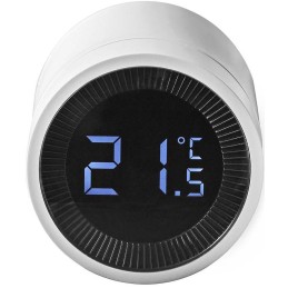 NEDIS chytré ovládání radiátorů/ ZigBee 3.0/ Android/ iOS/ bílo-černé