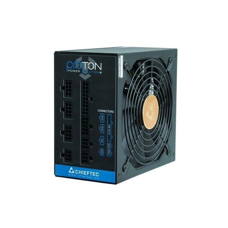CHIEFTEC zdroj BDF-1000C / Proton Series / 1000W / 140mm fan / akt. PFC / modulární kabeláž / 80PLUS Bronze