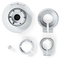 NEDIS chytré ovládání radiátorů/ ZigBee 3.0/ Android/ iOS/ bílo-černé