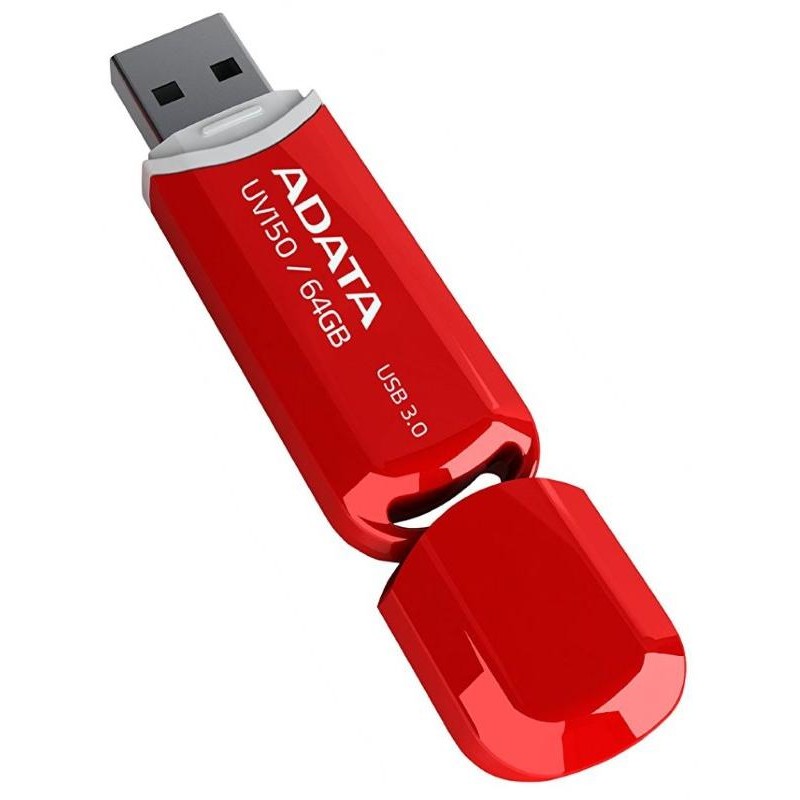 ADATA DashDrive Value UV150 64GB / USB 3.0 / červená