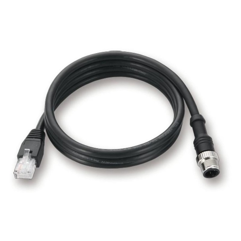 Planet CB-M12A8MRJ-200 voděodolný propojovací kabel RJ-45 / M12 A-coding, 8-pinů, délka 2m