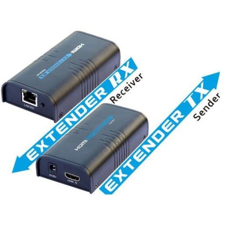 XtendLan HDMI přenos po LAN, přijímač, UDP/Multicast, 100Mbps@1080p
