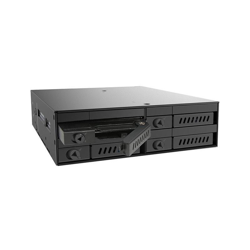CHIEFTEC backplane do 5,25" na 4x 2,5" SATA HDDs/SDDs (7-9,5mm)