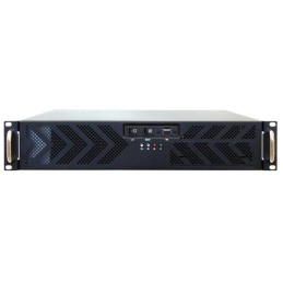 CHIEFTEC rack 19" 2U UNC-210T-B-U3 400W, USB 3.0, černý