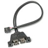 ASRock USB 2.0 cable for expanding USB 2.0 ports on ASRock DeskMini to 2x USB 2.0