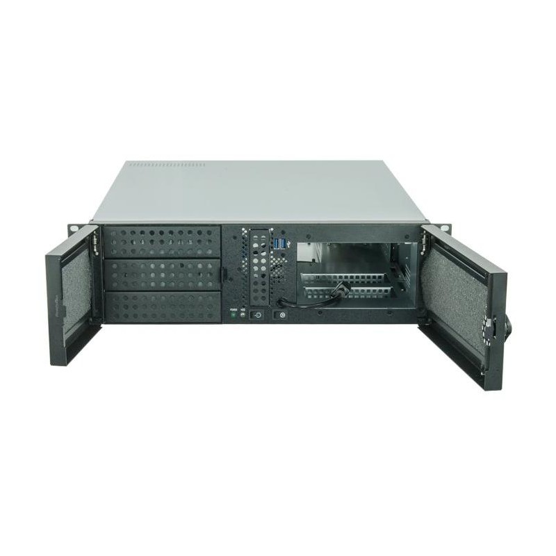 CHIEFTEC skříň Rackmount 3U / ATX/mATX / UNC-310A-B-OP / bez zdroje