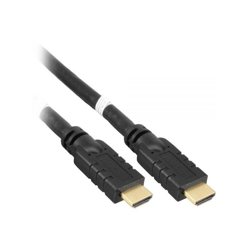 PremiumCord HDMI High Speed + Ethernet kabel/ zlacené konektory/ 5m/ černý