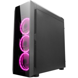 CHIEFTEC MidT Scorpion II GL-02B-OP / ATX / 2x USB3.0 / 1x USB2.0 / bez zdroje / průhledná bočnice / černá
