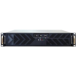 CHIEFTEC rack 19" 2U UNC-210T-B-U3-OP, bez zdroje, USB 3.0, černý