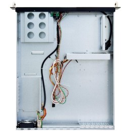 CHIEFTEC rack 19" 2U UNC-210T-B-U3-OP, bez zdroje, USB 3.0, černý