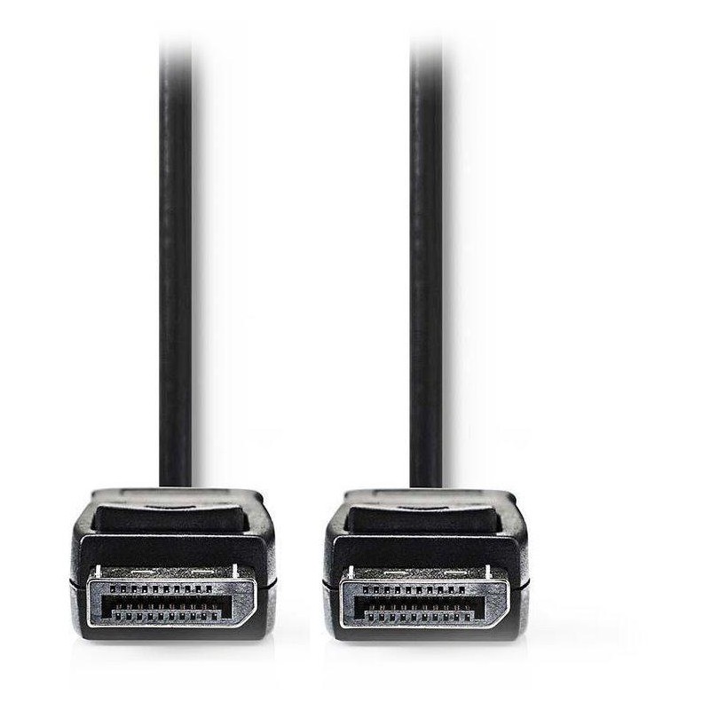 NEDIS kabel DisplayPort/ zástrčka DisplayPort - zástrčka DisplayPort/ 4K/ černý/ blistr/ 2m