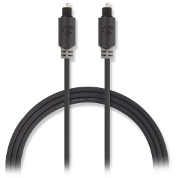 NEDIS optický audiokabel/ TosLink zástrčka - TosLink zástrčka / antracit/ box/ 2m