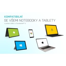 I-tec USB 3.1 Type C kabelový adaptér 4K/60 Hz/ 1x Display Port