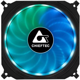 CHIEFTEC sada ventilátorů Tornado / 3x 120mm fan / RGB LED / RGB ovladač / Dálkové ovládání / ultratichý 16 dBa