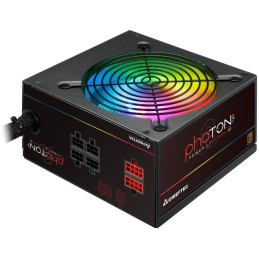 CHIEFTEC zdroj CTG-650C-RGB / Photon Series / 650W / 120mm fan / akt. PFC / modulární kabeláž / 80PLUS Bronze