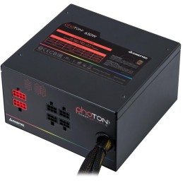 CHIEFTEC zdroj CTG-650C-RGB / Photon Series / 650W / 120mm fan / akt. PFC / modulární kabeláž / 80PLUS Bronze
