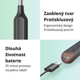 Bebird X1+ – čistič ušního mazu s kamerou, černý