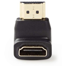 NEDIS adaptér HDMI úhlový 90°/ HDMI konektor - HDMI zásuvka/ černý/ box