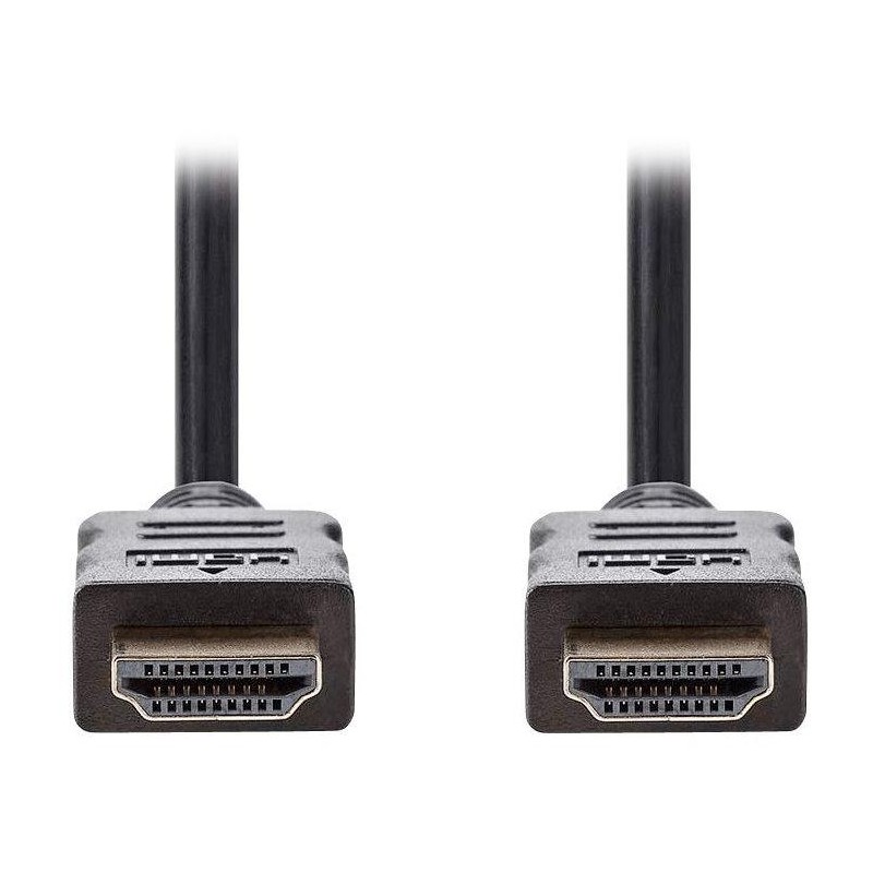 NEDIS High Speed HDMI kabel s ethernetem/ zlacené konektory HDMI-HDMI/ černý/ 7,5m