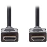 NEDIS High Speed HDMI cable with Ethernet/ gold-plated HDMI-HDMI connectors/ black/ 7.5m