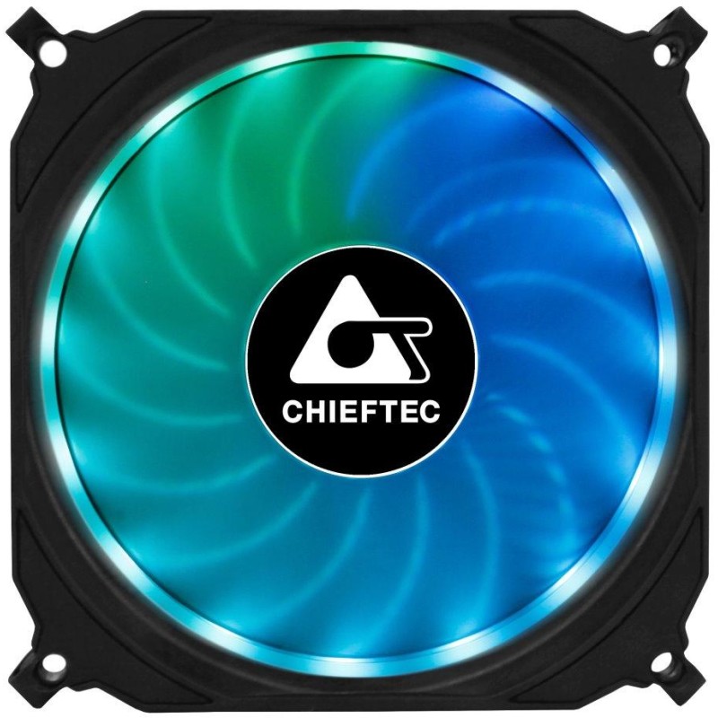 CHIEFTEC ventilátor Tornado / 120mm fan / RGB LED / ultratichý 16 dBa