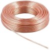 PremiumCord Lautsprecherkabel / 2x 2,5mm / 10m / transparent