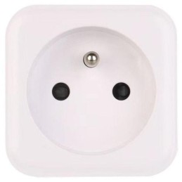 IMMAX NEO LITE SMART chytrá vnitřní zásuvka v3/ s kolíkem (typ E)/ Zigbee/ Google Assistant/ Amazon Alexa/ TUYA