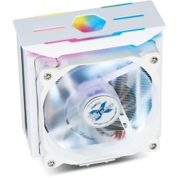 Zalman chladič CPU CNPS10X OPTIMA II / 120mm RGB ventilátor / heatpipe / PWM / výška 160mm / pro AMD i Intel / bílý