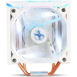 Zalman chladič CPU CNPS10X OPTIMA II / 120mm RGB ventilátor / heatpipe / PWM / výška 160mm / pro AMD i Intel / bílý