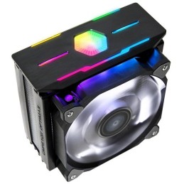 Zalman chladič CPU CNPS10X OPTIMA II BLACK / 120mm RGB ventilátor / heatpipe / PWM / výška 160mm / pro AMD i Intel