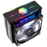 Zalman chladič CPU CNPS10X OPTIMA II BLACK / 120mm RGB ventilátor / heatpipe / PWM / výška 160mm / pre AMD aj Intel