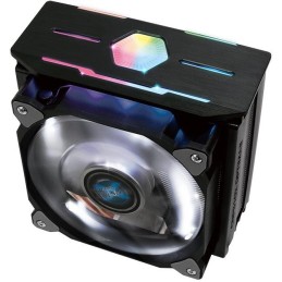 Zalman chladič CPU CNPS10X OPTIMA II BLACK / 120mm RGB ventilátor / heatpipe / PWM / výška 160mm / pro AMD i Intel